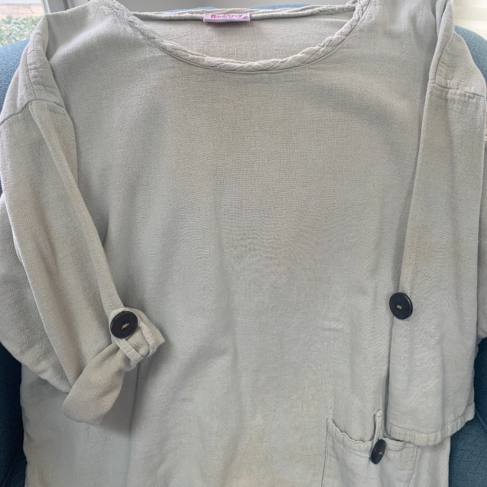 GAUZEWAY OSF COTTON TOP